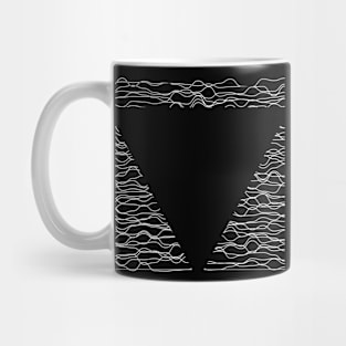 geometric triangle design Mug